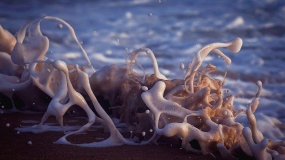 عکاس استرالیایی مت بورگس و ثبت تصاویری دیدنی از امواج اقیانوسی