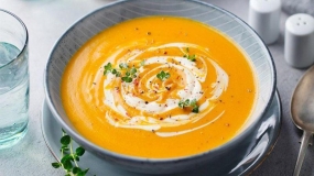 طرز تهیه سوپ هویج خامه‌ ای
