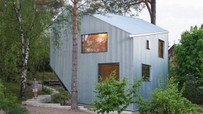 ساخت نسخه‌ای از خانه پیش ساخته و ارزان قیمت در سوئد