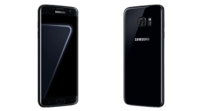 galaxy S7 edge black prarl