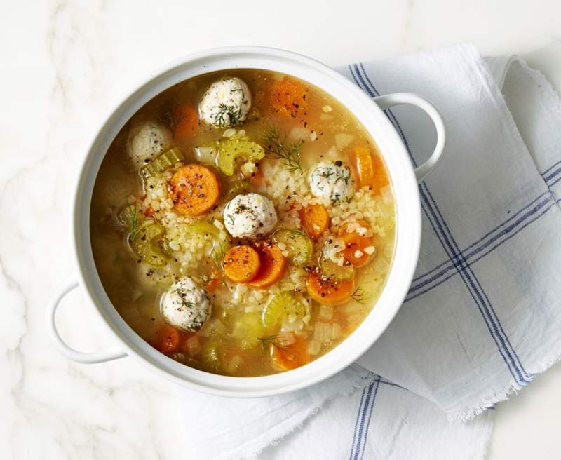 سوپ شوید و مرغ (724press.com)