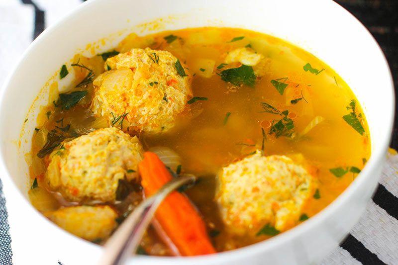 سوپ شوید و کوفته قلقلی مرغ (724press.com)