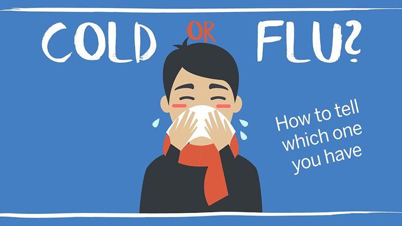 تفاوت آنفولانزا و سرماخوردگی (724press.com)