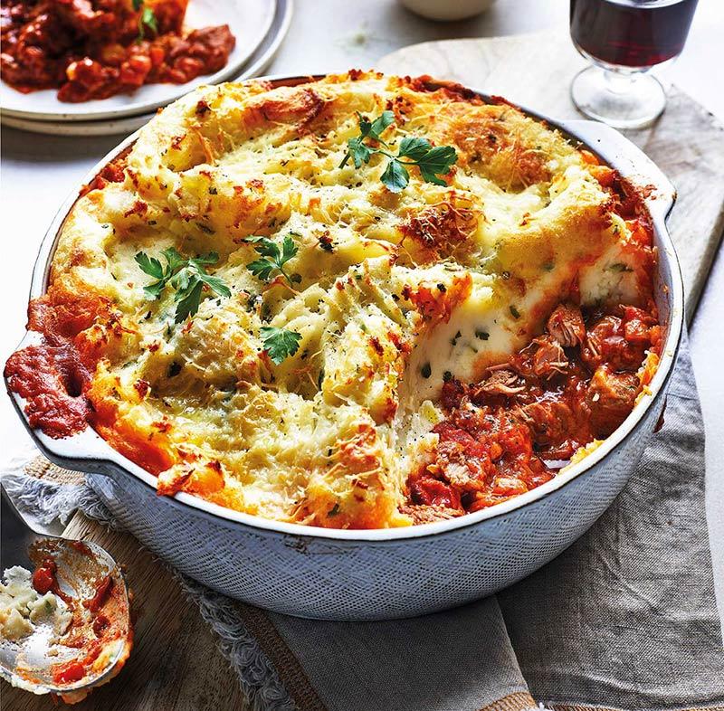 پای شپرد با پوره و مایه گوشتی-724press.com