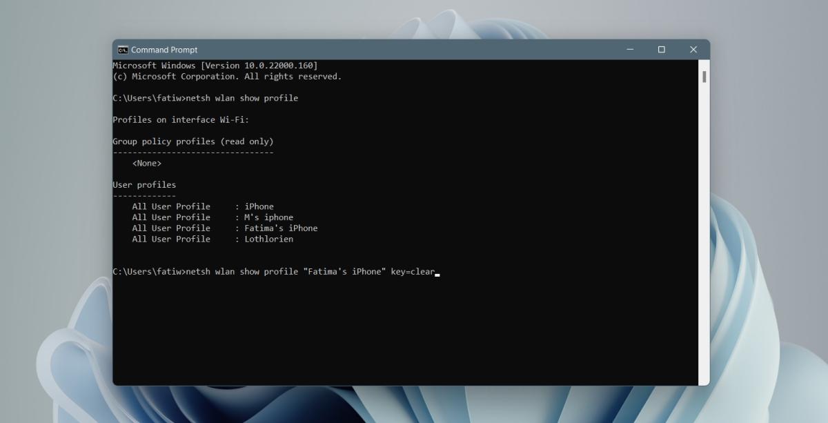 پنجره Command prompt ویندوز