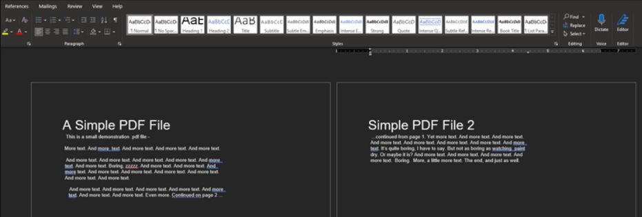 PDF edit with Word-724press.com
