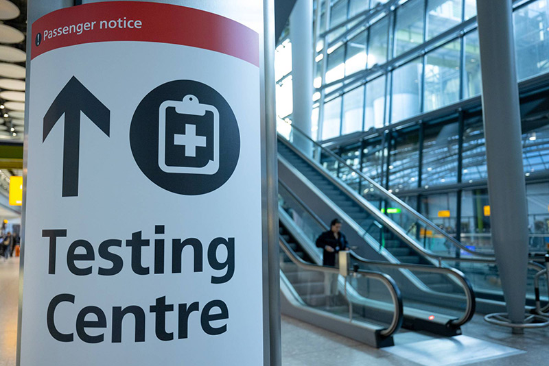 مرکز آزمایش کرونا در فرودگاه- 724press.com