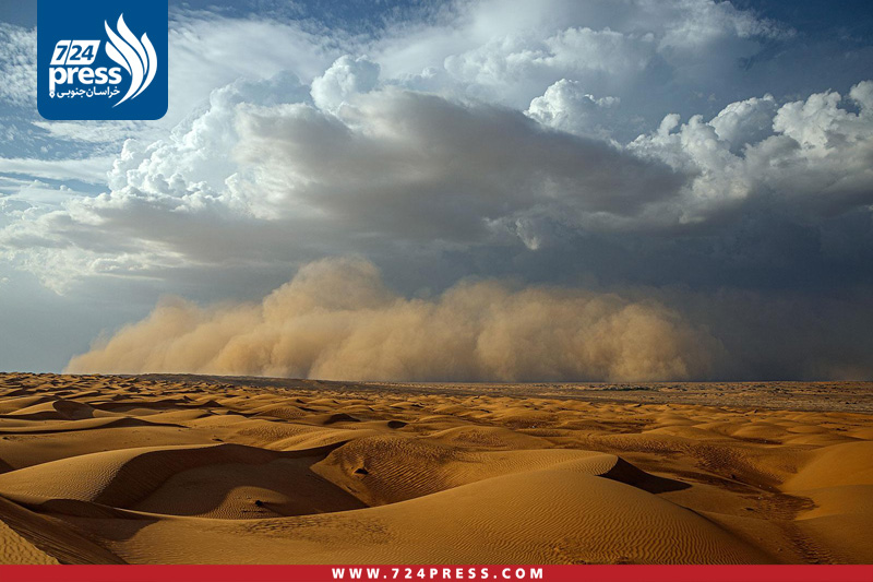 گرد و خاک در خراسان جنوبی-724press.com