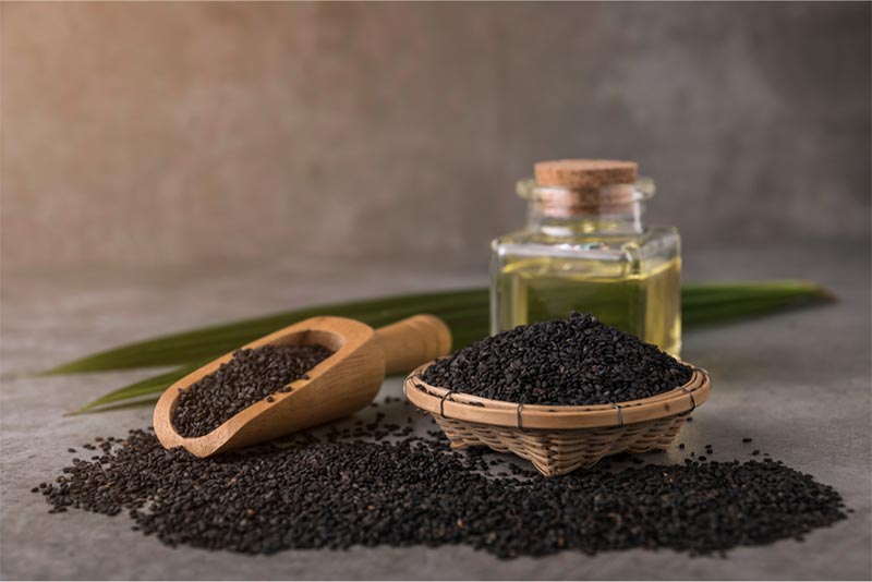 دانه کنجد و روغن کنجد سیاه- 724press.com