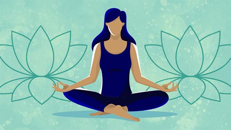 مدیتشن با حرکت گل نیلوفر-724press.com