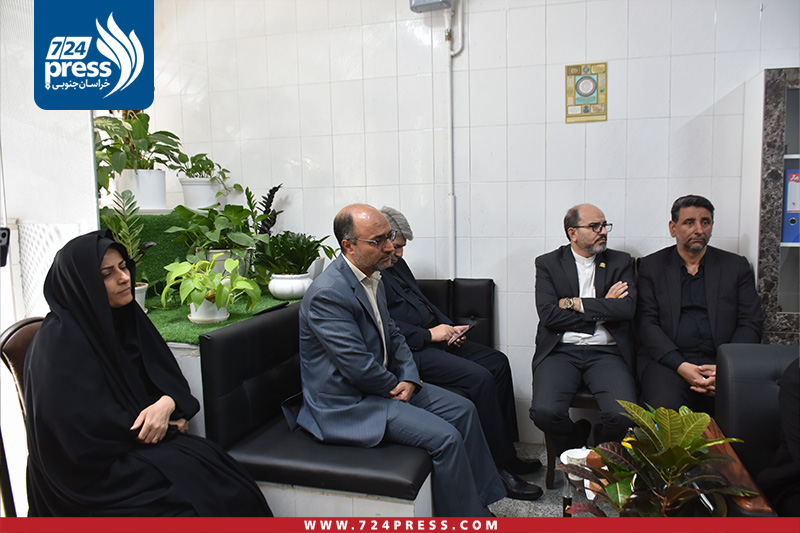 حضور مدیران استانی در دفتر پایگاه خبری ۷۲۴پرس به مناسبت روز خبرنگار