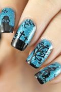 graveyard-glitter-blue-halloween-nail-stamping-2