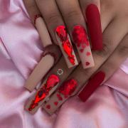 fabulous-and-glamorous-red-nails