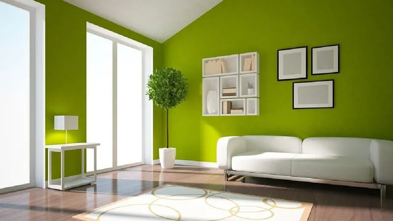 استفاده از رنگ سبز، رنگ منتخب سال 2017 در طراحی داخلی