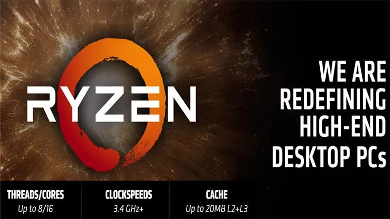 پردازنده‌های AMD Ryzen