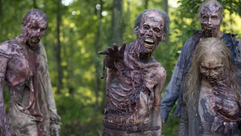 گریم جالب زامبی ها در سریال واکینگ دد