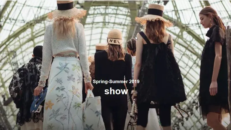 تازه ترین کلکسیون شانل ویژه بهار- تابستان 2019