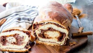 طرز تهیه نان دارچینی رولتی