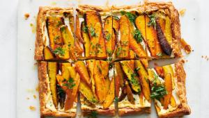 طرز تهیه تارت هویج و پنیر فتا