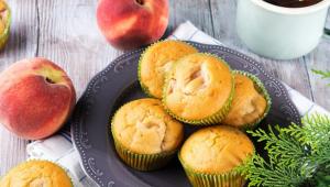 طرز تهیه مافین هلو